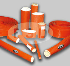 特种玻璃纤维橡胶防护隔热套管（电缆线防护隔热套管）